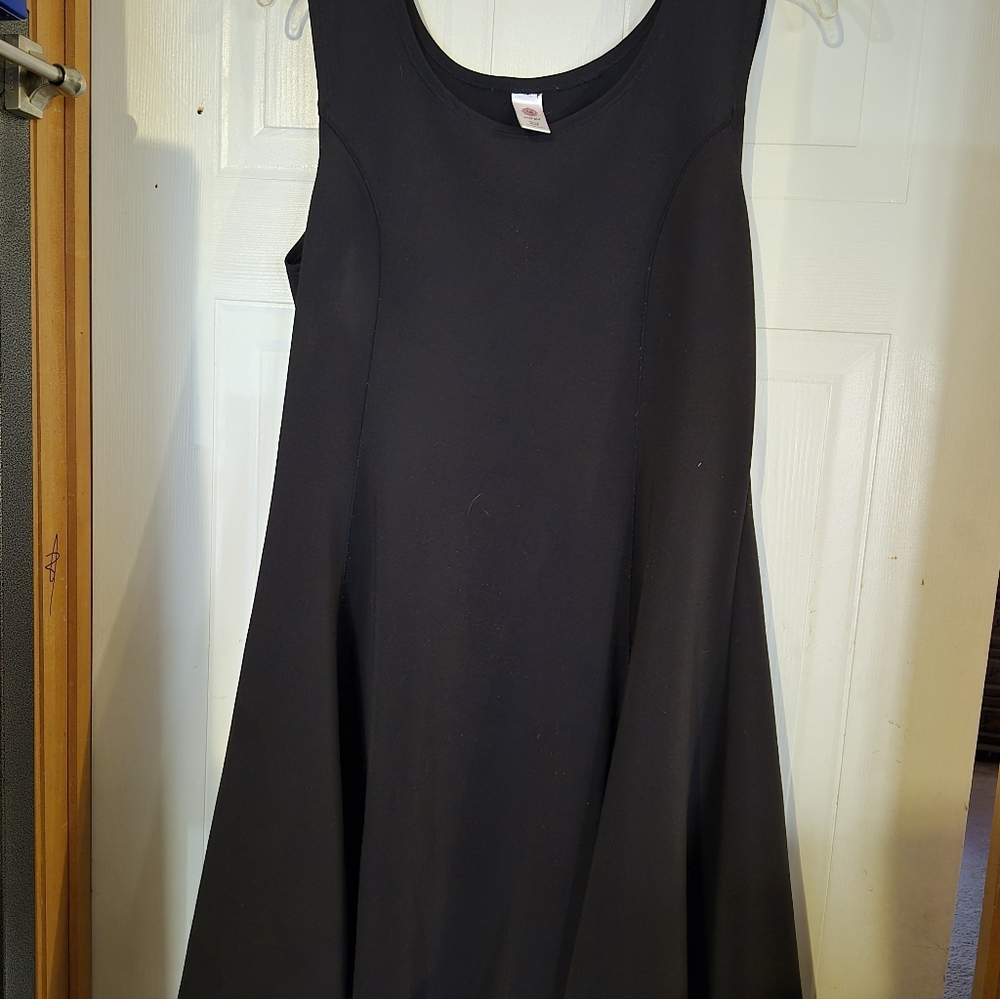 Total Girl Classic Black Mini Dress